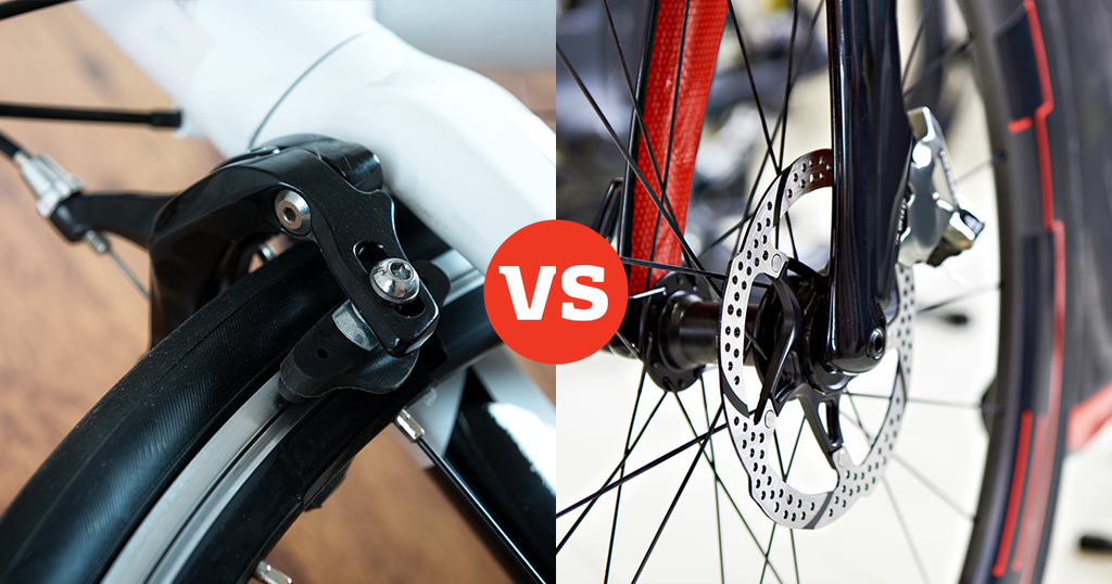 Rim Brakes vs. Disc Brakes and What This Means for Your Kids