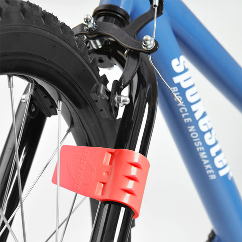 Spokester bike noise maker works 10x better than baseball cards!